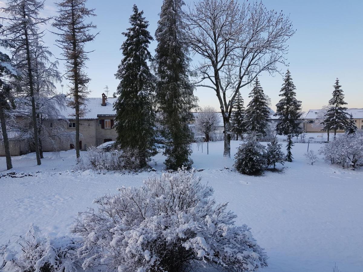 La Pause O Logis Hotel Saint-Laurent-du-Jura Exterior photo